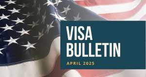 Visa Bulletin For April 2025 Visa Bulletin For April 2025